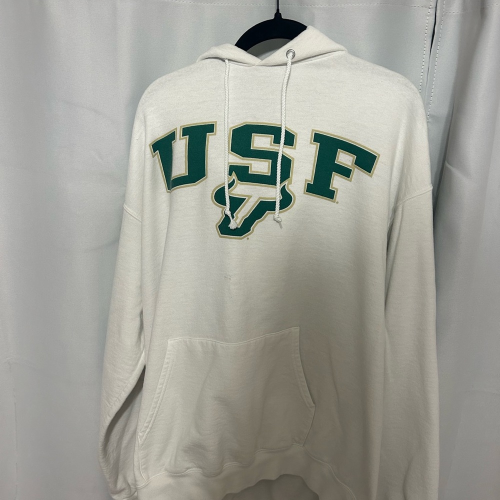 USF White Hoodie